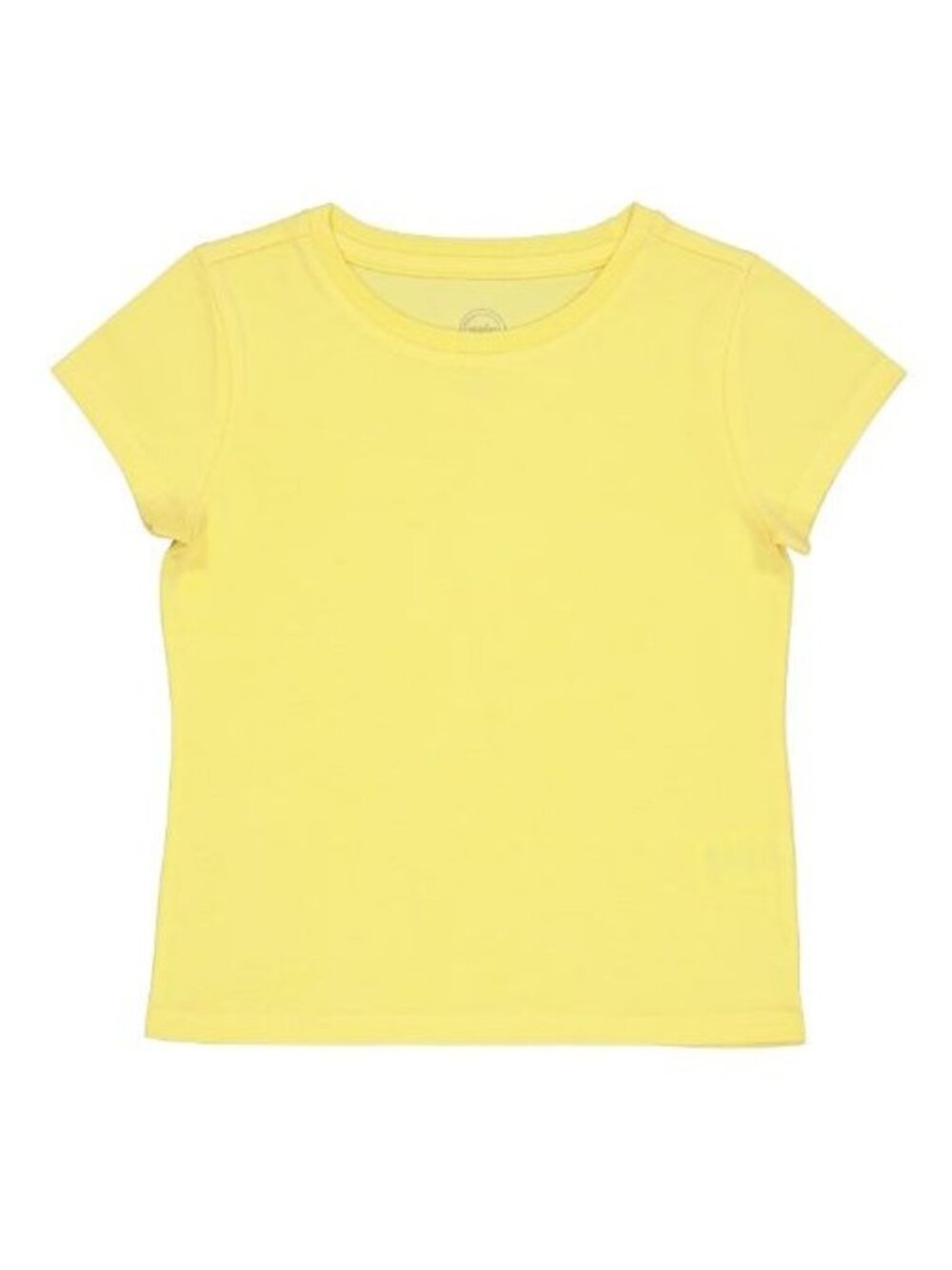 Wonder Nation Girls Kid Tough Tee with Short Sleeves Lantern Yellow Size XL